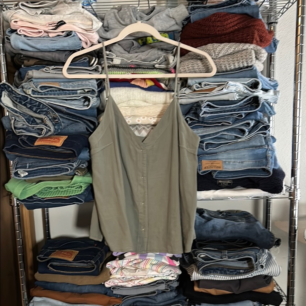 Abercrombie & Fitch Olive Camisole
